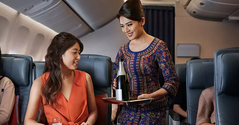 Singapore Airlines Business Class